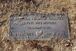 Bertha Nadine <I>Emery</I> Graves 