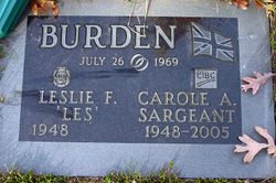 Carole Ann <I>Sargeant</I> Burden 
