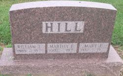 Martha Ellen <I>Mayle</I> Hill 