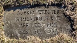 Dr Aubrey Webster Armentrout 
