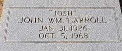 John William “Josh” Carroll 