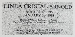 Linda Cristal <I>Johnson</I> Arnold 