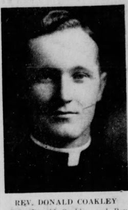Rev Donald A. Coakley 
