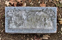 Thelma E. <I>Cave</I> Bacon 