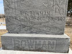 Stephen Franklin Bowman 