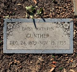 Daisy Kathryn <I>Walker</I> Gunther 