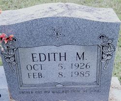 Edith Mae <I>Patterson</I> Bishop 