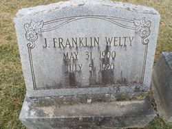 John Franklin Welty 
