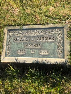 Grace E. <I>Dixon</I> Culver 