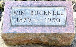 Irving Winifred “Win” Bucknell 