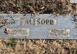 Annie Eliza <I>Reynolds</I> Allsopp 