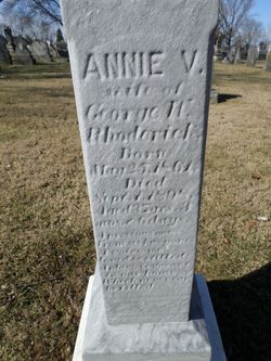 Annie Virginia <I>Cook</I> Rhoderick 
