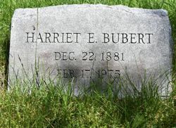 Harriet E Bubert 