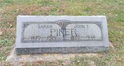Sarah “Sadie” <I>Draper</I> Piner 