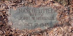 Narcissa “Nancie” <I>Little</I> McKenzie 