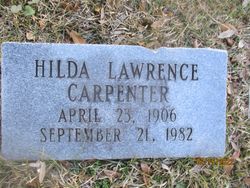Hilda <I>Lawrence</I> Carpenter 