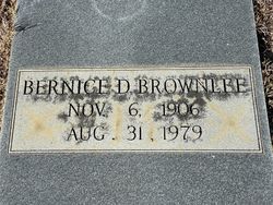 Bernice D. <I>Bowers</I> Brownlee 