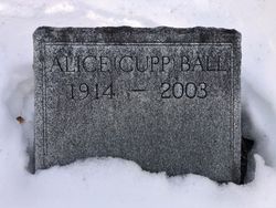 Alice <I>Cupp</I> Ball 
