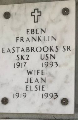 Jean Elsie <I>Hart</I> Eastabrooks 