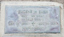 Sgt Eugene H. Eash 