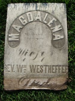 Magdalena <I>Weber</I> Westheffer 