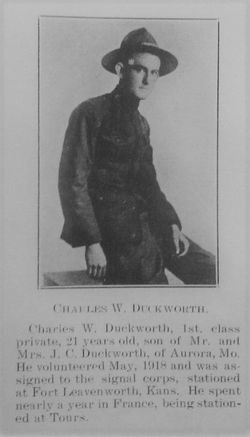 Charles Webster Duckworth 