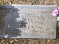 Donna Sue <I>Crawford</I> Anderson 