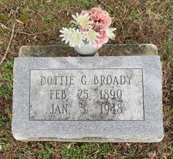 Dottie Gertrude “Gertie” <I>Bartle</I> Broady 
