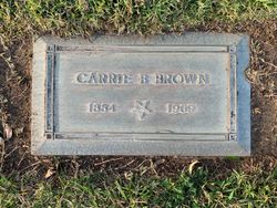Caroline J “Carrie” <I>Bennett</I> Brown 