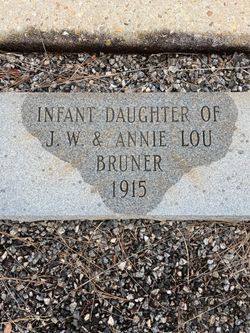 Infant Daughter Bruner 