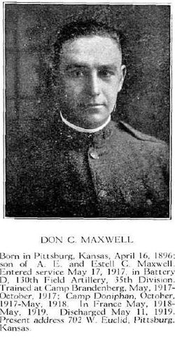 Donald Condon Maxwell 