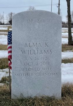 Alma Katherine <I>Diede</I> Williams 