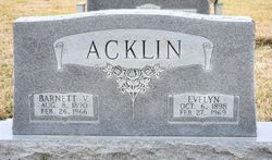 Evelyn <I>Greer</I> Acklin 