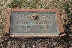 Bertha <I>Courtney</I> Roberts 