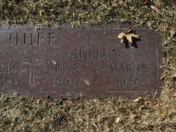 Julia Leland <I>Butler</I> Huff 