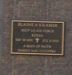 Blaine Adolph Kramer 