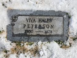 Viva Oneta <I>Hales</I> Peterson 