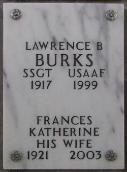 Frances Katherine <I>Lambertson</I> Burks 