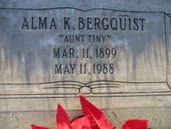 Alma Katherine <I>Montgomery</I> Bergquist 