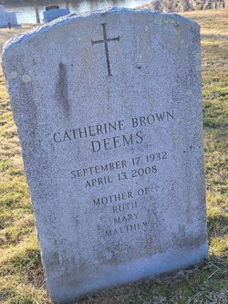 Catherine Marie <I>Brown</I> Deems 
