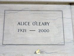 Alice O'Leary 