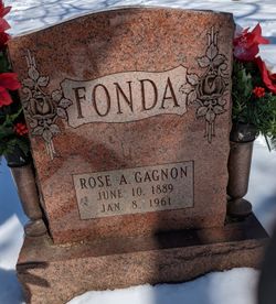 Rose A. <I>Gagnon</I> Fonda 