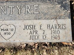 Josie E. <I>Harris</I> McIntyre 