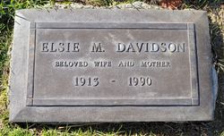 Elsie <I>Fields</I> Davidson 