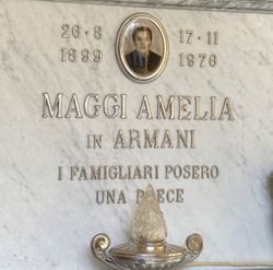 Amelia <I>Maggi</I> Armani 