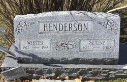 Arthur Webster “Web” Henderson 