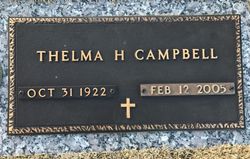 Thelma Eulee <I>Harper</I> Campbell 