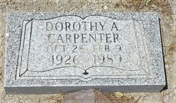 Dorothy Annabel <I>Grannes</I> Carpenter 