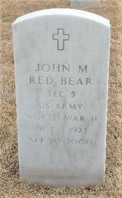 John Martin Red Bear 