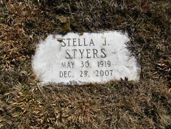 Stella Jane “Jennie” <I>Pasnick</I> Styers 